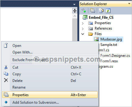 C# Embedded Resource File Stream