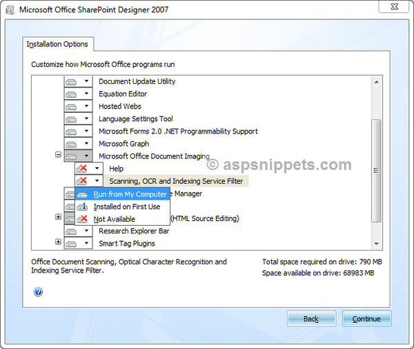 Microsoft Office Character Recognition Software
