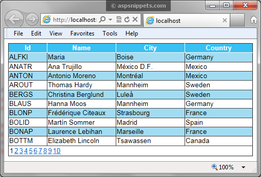 Read XML File and bind it to GridView in ASPNet