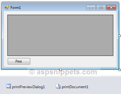 Print DataGridView in Windows Application using C# and VB.Net