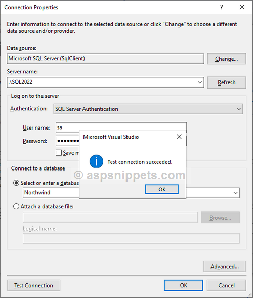 Configure Entity Framework Step By Step in ASP.Net